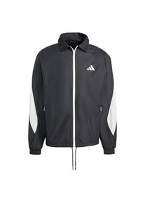 adidas Sportswear Heren Trainingsjack 'Stadium' zwart / wit XS
