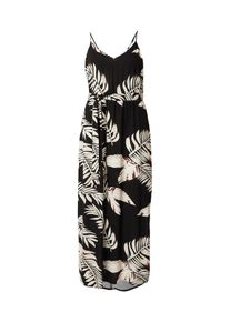 Vero Moda Curve Dames Zomerjurk 'VMCEASY JOY' zwart 44