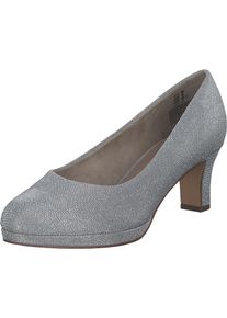 Jana Dames Pumps zilvergrijs 37