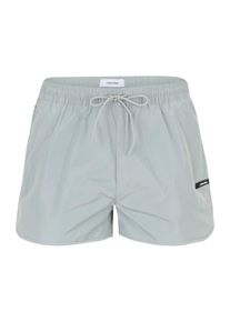 Calvin Klein Swimwear Heren Zwemshorts lichtgrijs S