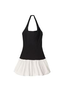 Bershka Rochie Femei negru, Mărimea L