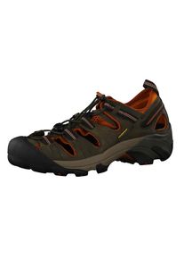 Keen Sandale 'Arroyo II' Herren oliv / dunkelorange / schwarz / weiß Größe 44.5