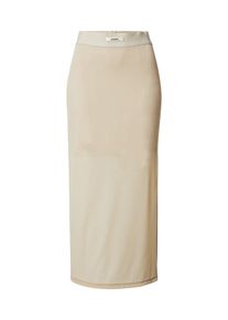 Karo Kauer Rock Damen creme Größe 34