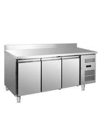 Table réfrigérée ECO 3/0 avec dosseret - GN 1/1| Professionnel | HoReCa | CHR