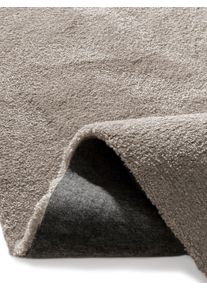benuta Nest Vaskbart langhåret teppe Melvin Beige/Grijs 120x170 cm Uni