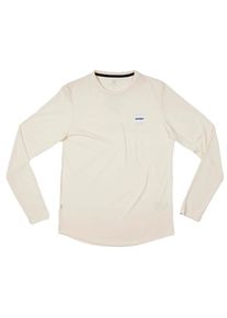 Saysky Herren Logo Motion Longsleeve weiß