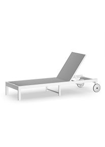 Blumfeldt Lucca Lounge ležadlo, nosnosť 120 kg, 5-stupňové, vodoodpudivé