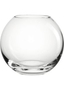 Leonardo Vase , Klar , Glas , rund , 17.5 cm , zum Stellen, nur zu Dekorationszwecken , Dekoration, Vasen, Glasvasen