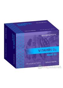 Slovakiapharm Vitamín D3 4000 IU 60cps