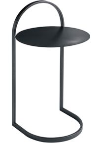 HEINE HOME unisex Bijzettafel in zwart ,maat 60x35x35 cm, Witt, 100% Metaal