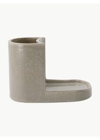 Meraki Organizador de lava-loiça artesanal MKDatura Cinzento Grés L 18 x Alt 13 cm
