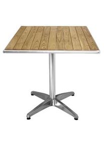 Mesa quadrada Bolero tampo de mesa em freixo 600mm. U430