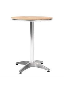Mesa redonda Bolero tampo de mesa em freixo 600mm. U428