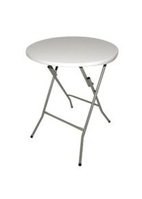 Mesa redonda dobrável com 600mm de diâmetro. Bolero CA998.