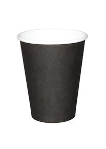 Fiesta Vasos para bebidas calientes negros Olympia (Pack de 1.000) GF042