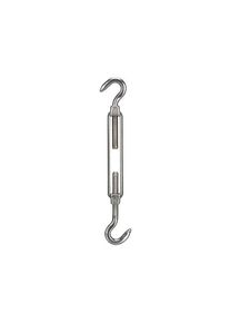 Perel Tensor, 2 ganchos, acero inoxidable, longitud ajustable de 190 mm a 270 mm