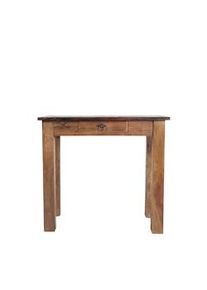SIT-MÖBEL SIT Möbel Mesa teléfono 1 cajón | madera teca natural | tapa color colonial | 80 x 40 x 78 cm | 06284-34 | serie SEADRIFT