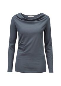 Alma & Lovis Alma & Lovis Damen-Shirt Cascade Taubenblau L