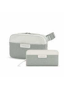 Kapten & Son Kapten & Son Bag Set Bergen Pro Crossbody Muted Sage & Bergen Pro Wallet Large Muted Sage Mude Sage