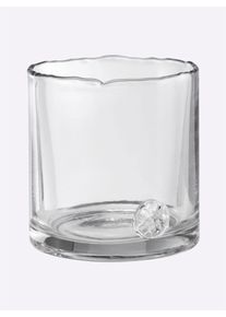 Windlicht in farblos, Größe B/H/T: 20 cm x 39,5 cm x 20 cm