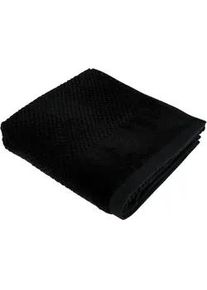 Esposa Duschtuch , Schwarz , Textil , 70x140 cm , Textiles Vertrauen - Oeko-Tex® , Heimtextilien, Badtextilien, Duschtücher