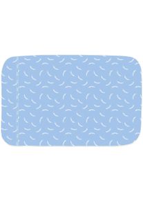 Wenko B&uuml;geltuch &raquo;Air Comfort&laquo; 100 % Baumwolle in blau, Gr&ouml;&szlig;e B/T: 130 cm x 65 cm