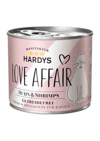 Hardys LOVE AFFAIR 6 x 200 g / 185 g pour chat - poulet, crevettes (6 x 200 g)
