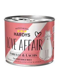 Hardys LOVE AFFAIR 6 x 200 g / 185 g pour chat - saumon, truite (6 x 185 g)