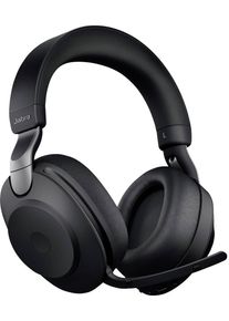 Jabra Evolve2 85 UC Over Ear Headset Bluetooth kabelgebunden Stereo Mikrofon-Rauschunterdrückung schwarz