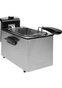 Tristar FR-6947 Pro Fritteuse 3 Liter 200 Watt 230V Edelstahl schwarz