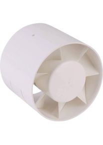 Wallair 20100258 Rohr-Einschubl&uuml;fter Ventilator &Oslash; 100mm 90m&sup3;/h 24V wei&szlig;