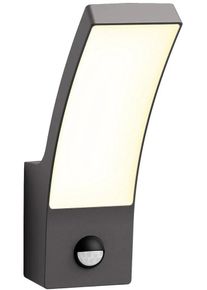 Philips Lighting Splay LED-Außenwandleuchte mit Bewegungsmelder Sensorleuchte 3,8W anthrazit