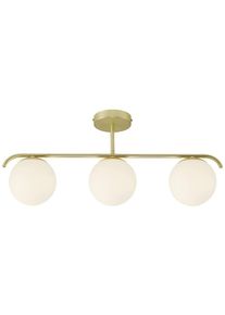 Nordlux Grant 3x15 Pendelleuchte Deckenleuchte Lampe E14 3-flammig messing