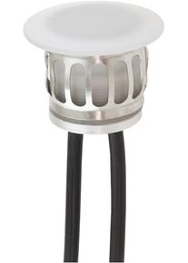 EVN Lichttechnik EVN LED Bodeneinbau, rund, Kunststoff, IP67, 12V/DC, 0,6W, 2700K, weiß (P67068899L)