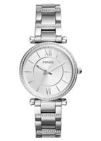Fossil Quarzuhr 'Carlie' Damen silber Größe One Size
