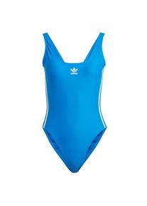 adidas originals Dames Badpak 'Adicolor 3-Stripes' turquoise / wit XXXL-4XL