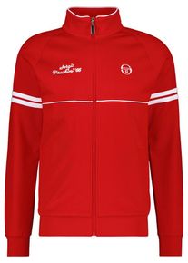 Sergio Tacchini Kurtka treningowa 'Orion Davis' dla mężczyzn czerwony / biały Rozmiar S