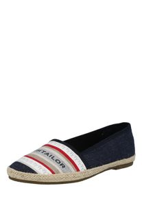 Tom Tailor Espadrilles Damen nachtblau / grau / rot / weiß Größe 36