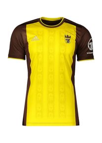 adidas Performance Trikot Herren kastanienbraun / dunkelgelb / schwarz Größe XS