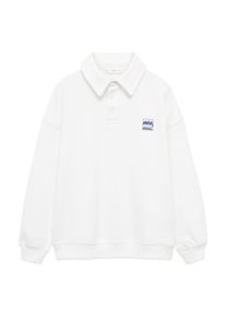 Mango Kids Sweatshirt 'OCEAN' offwhite 140
