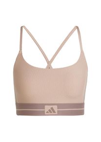 ADIDAS PERFORMANCE Sutien sport 'Hyperglam' Femei maro, Mărimea S