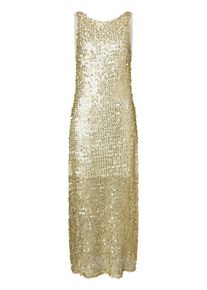 ana alcazar Dames Avondjurk 'Wadani' goud / wit 34