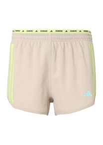 adidas Performance Sportshorts 'Own the Run' Damen beige / aqua / limone Größe XXXS/XXS