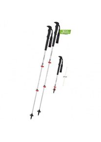 Komperdell Explorer Compact Powerlock Walking poles (90-120 cm, grey/red)