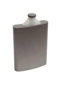VARGO Titan Flachmann Flask (240 ml, grey)