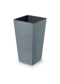 Kvetináč FURU SQUARE 39,5 cm, sivý, 39 cm