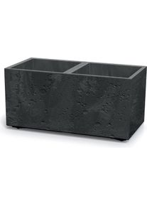 Kvetináč SIERRA CASE BETON EFFECT 77 cm čierny, M