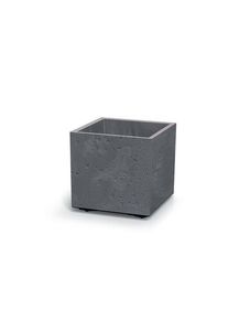 Kvetináč SIERRA SQUARE BETON EFFECT 38,5 cm , sivý, M