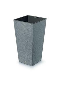 Kvetináč FURU SQUARE 29,5 cm, sivý, 29,5 cm