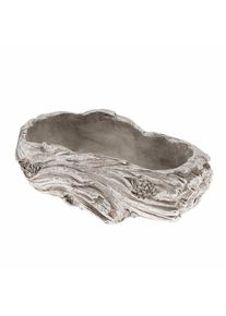 Betónový kvetináč Kmeň, 20 x 6 x 10,5 cm